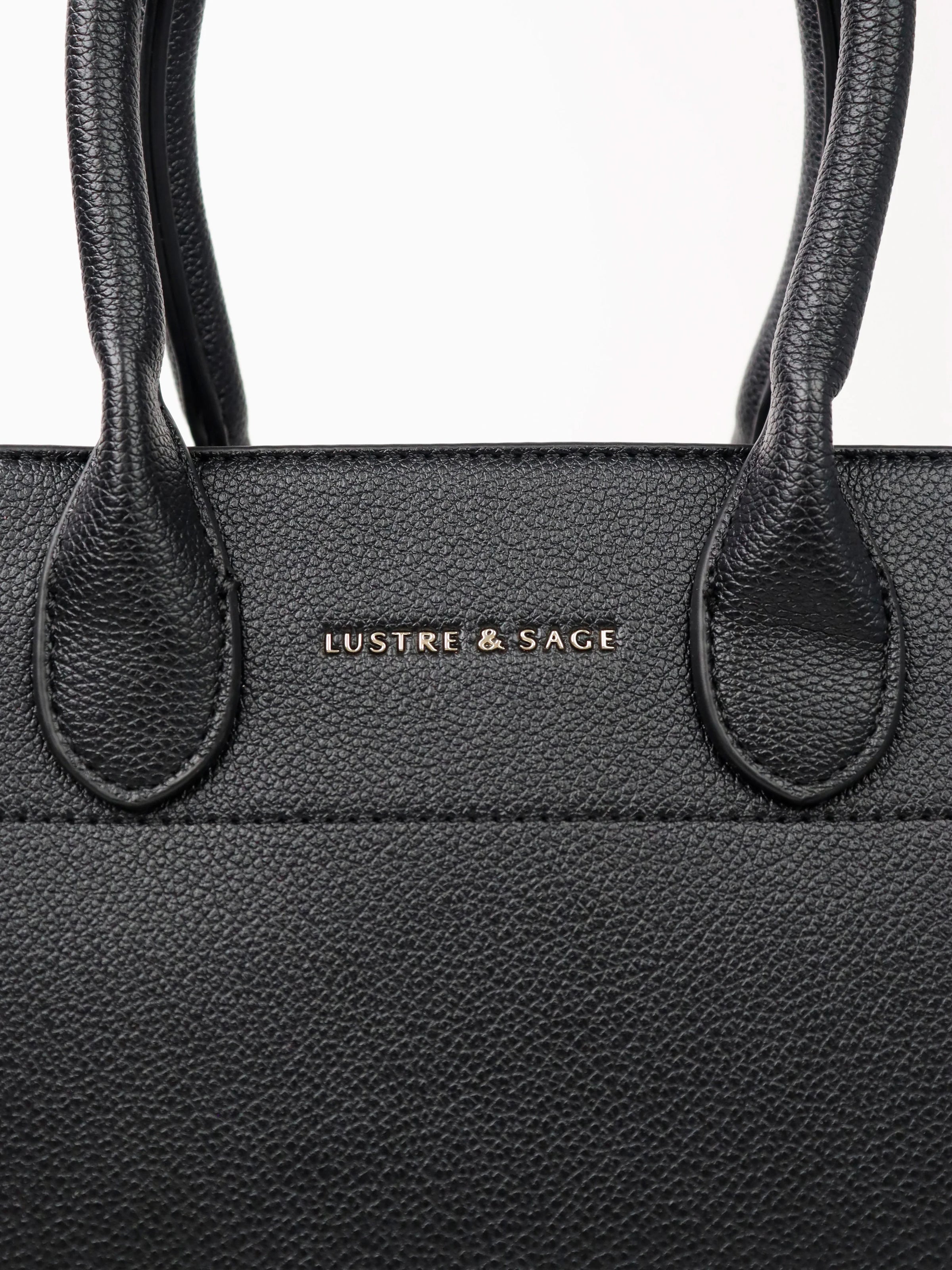 Clemence Medium Tote Bag Black