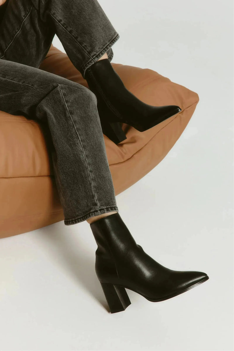 Maxine Ankle Boot Black – Harper Co Boutique - Main Image