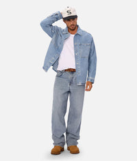 The Denim Overshirt Blue Denim