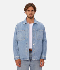 The Denim Overshirt Blue Denim
