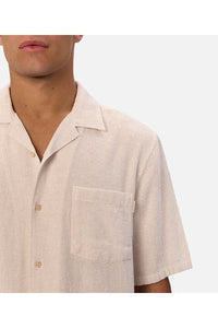 The Striped Marbella SS Shirt Shallot/Off White