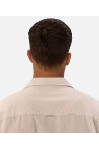 The Striped Marbella SS Shirt Shallot/Off White