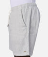 The Marina Linen Short Silver Blue