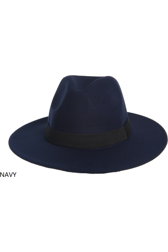 Men's Fedora Hat Navy