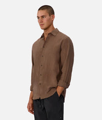 The St Martins L/S Shirt Macchiato