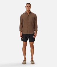 The St Martins L/S Shirt Macchiato