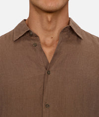 The St Martins L/S Shirt Macchiato