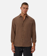The St Martins L/S Shirt Macchiato