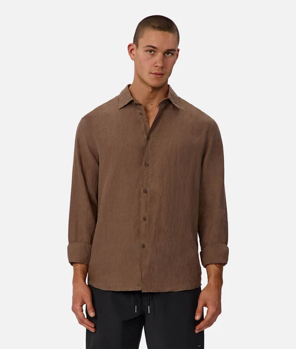 The St Martins L/S Shirt Macchiato