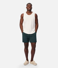 The New Seersucker Swim Short Emerald