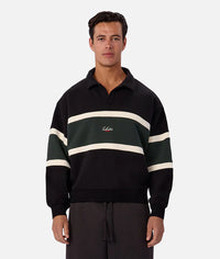 The Eastbourne Track Top Black