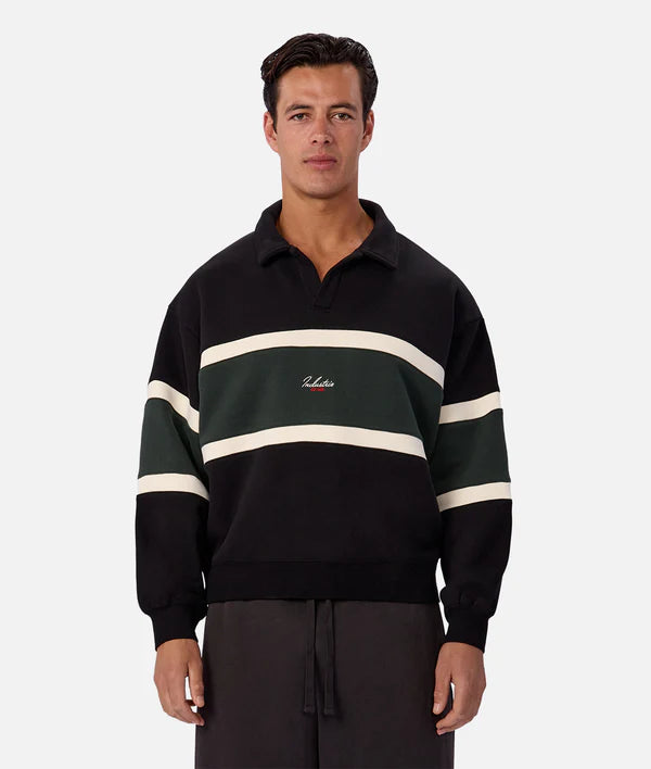 The Eastbourne Track Top Black
