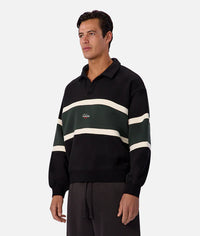 The Eastbourne Track Top Black