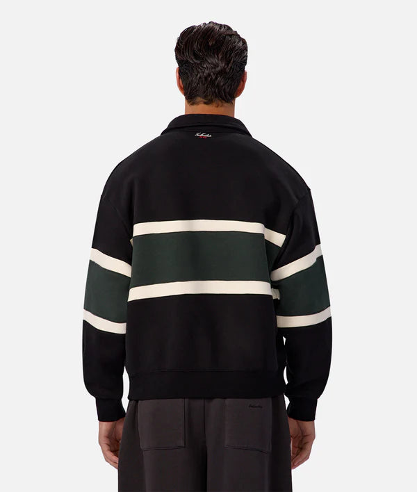 The Eastbourne Track Top Black