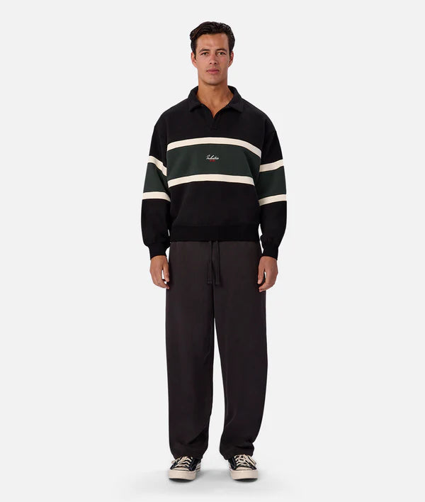 The Eastbourne Track Top Black