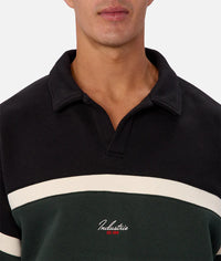 The Eastbourne Track Top Black