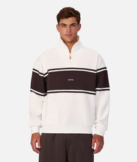 The Tech Southend Track Top White/Chocolate
