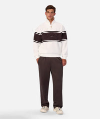 The Tech Southend Track Top White/Chocolate