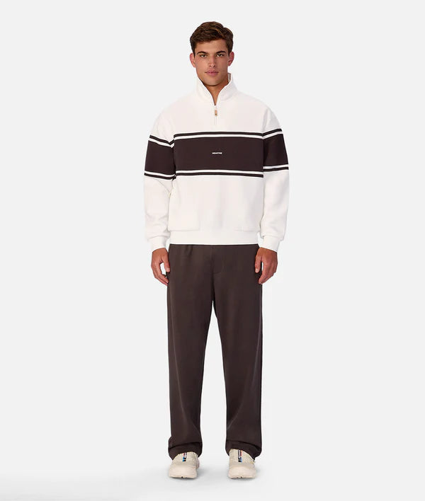 The Tech Southend Track Top White/Chocolate