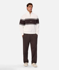 The Tech Southend Track Top White/Chocolate