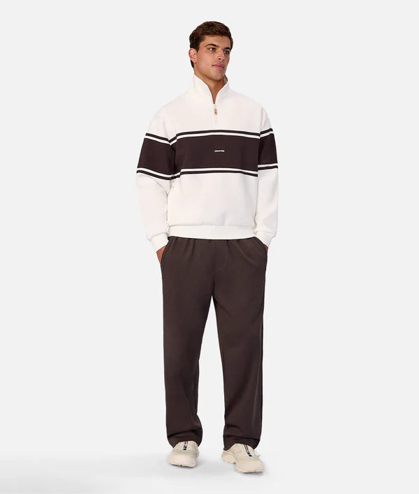 The Tech Southend Track Top White/Chocolate