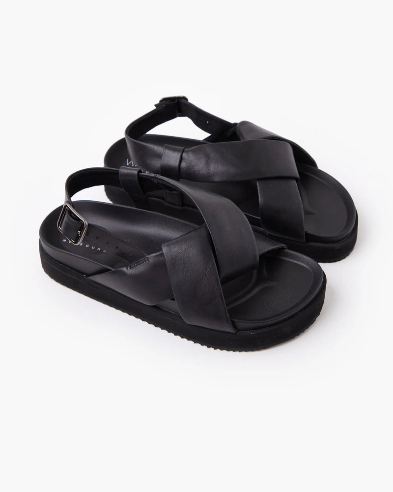 Mya Sandal Black