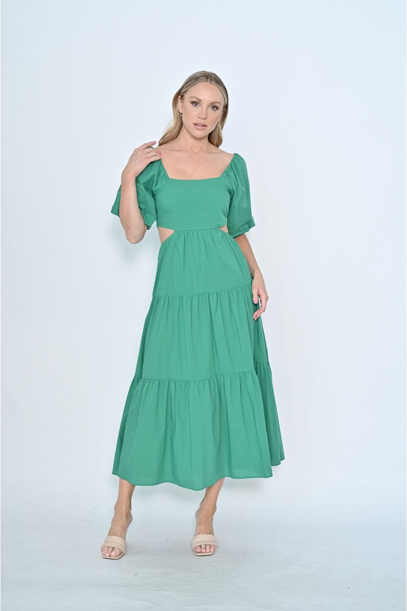 Payton Midi Dress Green