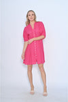 Amine Dress Hot Pink