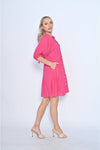 Amine Dress Hot Pink