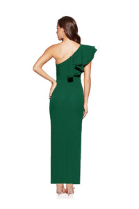 Nicolette Pencil Dress Forest Green