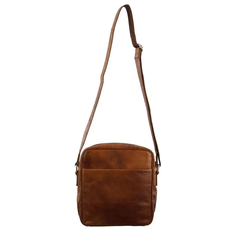 Pierre Cardin Cross Body Bag Cognac