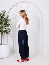 Leo Barrel Jeans Ink