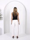 Leo Barrel Jeans White