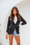 Peta Blazer Black