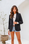 Peta Blazer Black