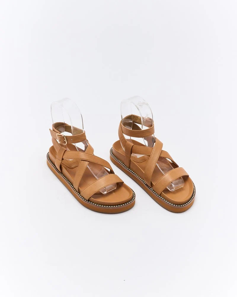 Presly Leather Sandal