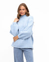 Greta Knit Jumper Blue