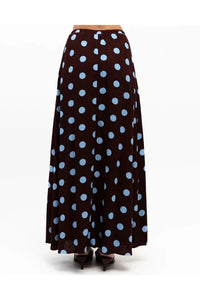 Sabrina Skirt Chocolate/ Blue