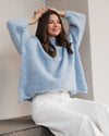 Greta Knit Jumper Blue