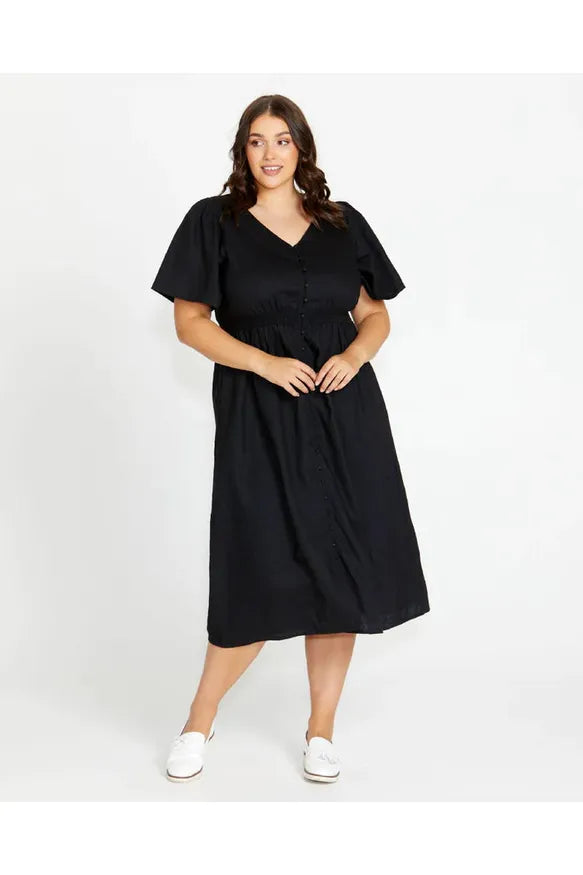 Whitney Dress Coal