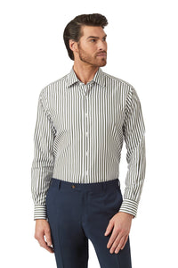 York Shirt Green Stripe