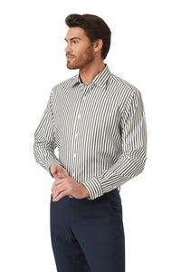 York Shirt Green Stripe