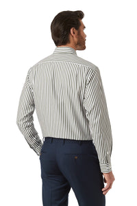York Shirt Green Stripe