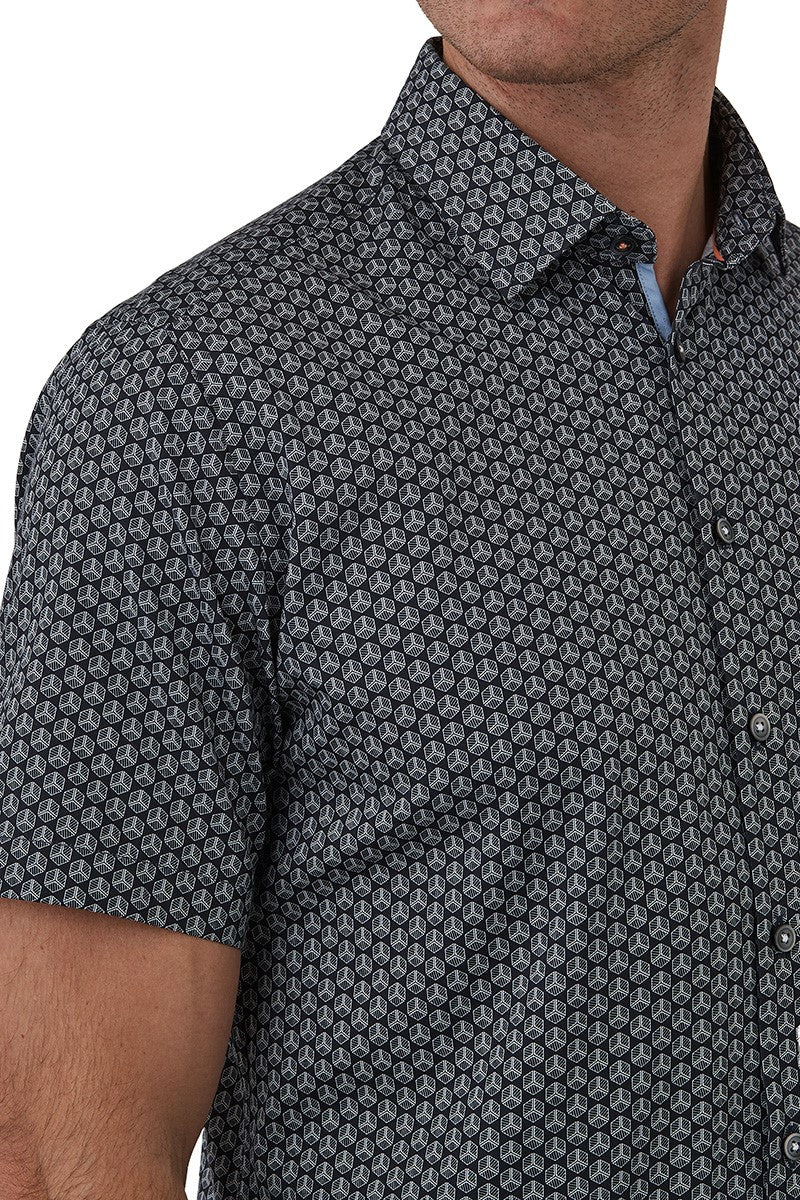 Portsea S/S Shirt Navy