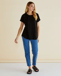 Hailey Tee Black