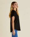 Hailey Tee Black