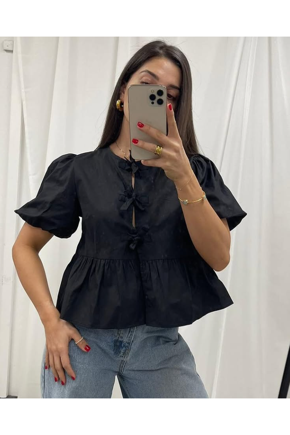 Harriette Top Black