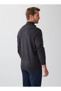 High Flex Half Zip Jumper Charcoal