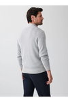 High Flex Twill Half Zip Jumper Grey