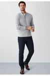 High Flex Twill Half Zip Jumper Grey